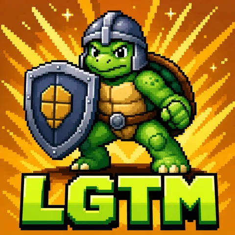 8bit pixel art of a turtle warrior with a shield and helmet ready for battle