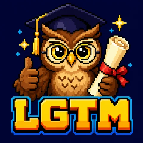 8bit pixel art of a wise owl wearing a graduation cap holding a diploma